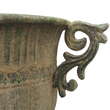 Vase Metall antikgrün rund: Bild 3/4