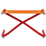 Fußstütze Snooze orange/rot - Fußstütze Snooze orange/rot