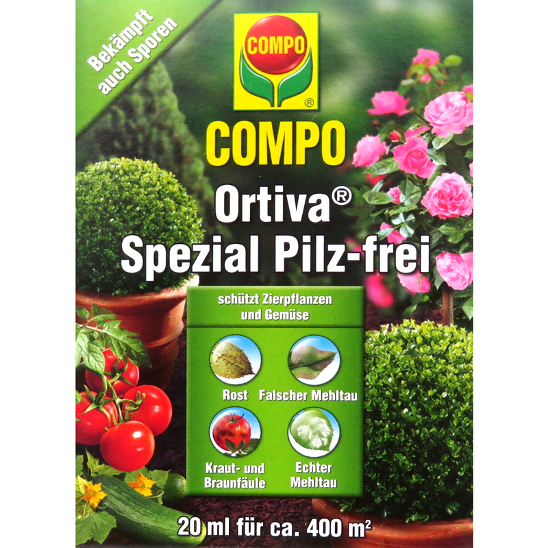 Compo Ortiva Spezial Pilz-frei - Wirksamer Pflanzenschutz | Praskac