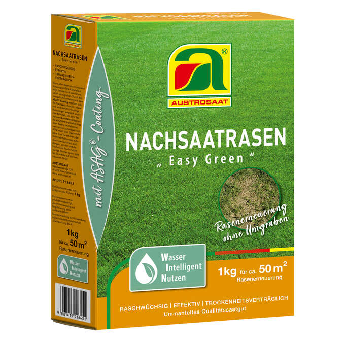 Nachsaatrasen Easy Green - Rasen WIN Easy Green