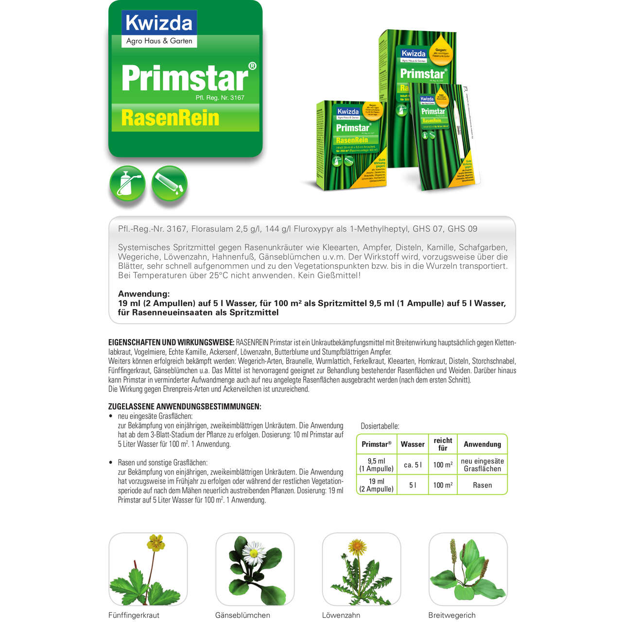 Primstar Rasenrein