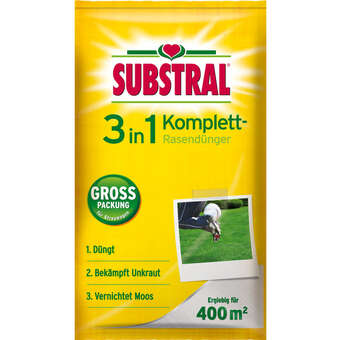 Substral 3in1 Komplett-Rasendünger