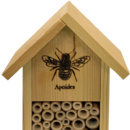 Bienenhaus mit Silouette - Bienenhaus mit Silouette
